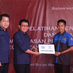 BNPP, BAZNAS & BNI Beri Paket Bantuan Usaha Bagi Desa Temajuk