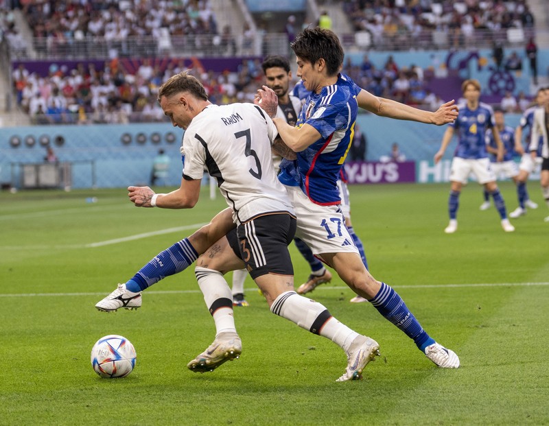 Jerman kalah 1-2 dari Jepang di laga pertama Piala Dunia 2022. (Getty Images/Brad Smith/ISI Photos) Jerman kalah 1-2 dari Jepang di laga pertama Piala Dunia 2022. (Getty Images/Brad Smith/ISI Photos)