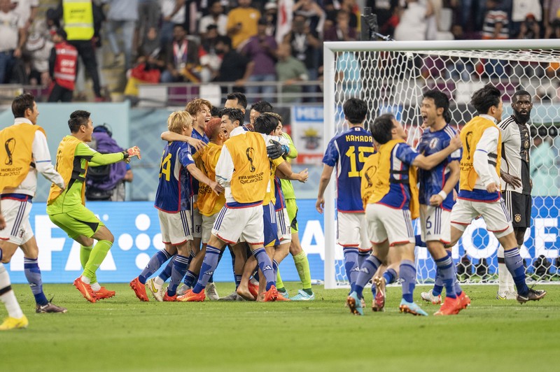 Jerman kalah 1-2 dari Jepang di laga pertama Piala Dunia 2022. (Getty Images/Brad Smith/ISI Photos) Jerman kalah 1-2 dari Jepang di laga pertama Piala Dunia 2022. (Getty Images/Brad Smith/ISI Photos)