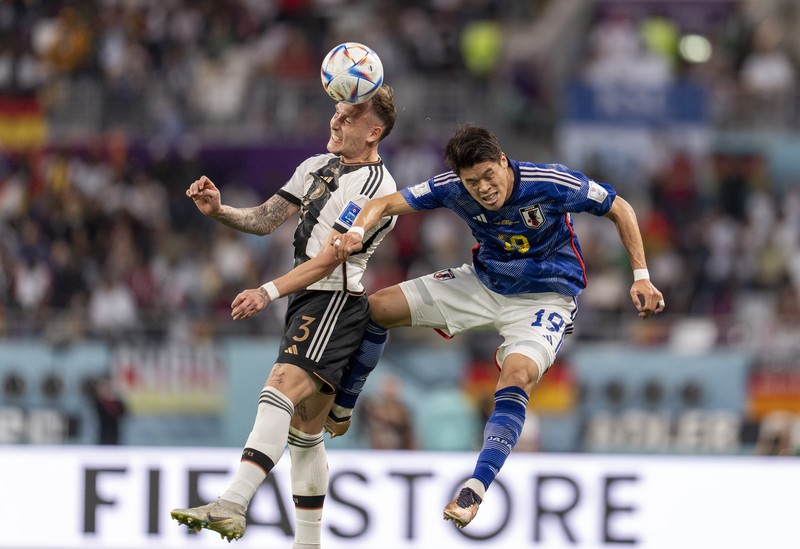 Jerman kalah 1-2 dari Jepang di laga pertama Piala Dunia 2022. (Getty Images/Brad Smith/ISI Photos)