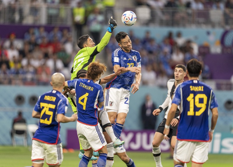 Jerman kalah 1-2 dari Jepang di laga pertama Piala Dunia 2022. (Getty Images/Brad Smith/ISI Photos)