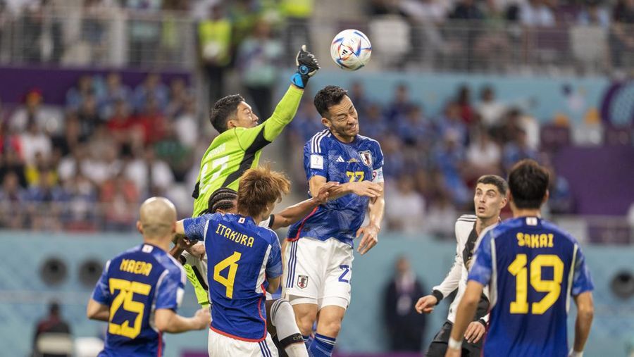 Jerman kalah 1-2 dari Jepang di laga pertama Piala Dunia 2022. (Getty Images/Brad Smith/ISI Photos)