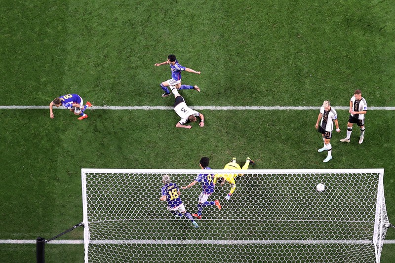 Jerman kalah 1-2 dari Jepang di laga pertama Piala Dunia 2022. (Getty Images/Brad Smith/ISI Photos)