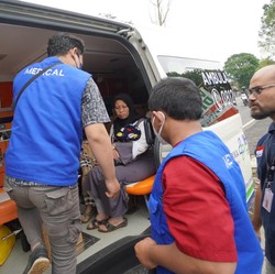 Pertamedika IHC Layani Kesehatan Pengungsi Gempa Cianjur