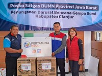 Pulihkan Korban Gempa, Pertamina Terus Salurkan Bantuan
