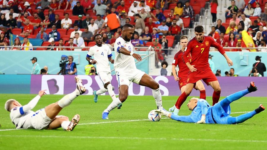 Piala Dunia FIFA Qatar 2022 - Grup E - Spanyol v Kosta Rika - Stadion Al Thumama, Doha, Qatar - 23 November 2022 (REUTERS/HANNAH MCKAY)