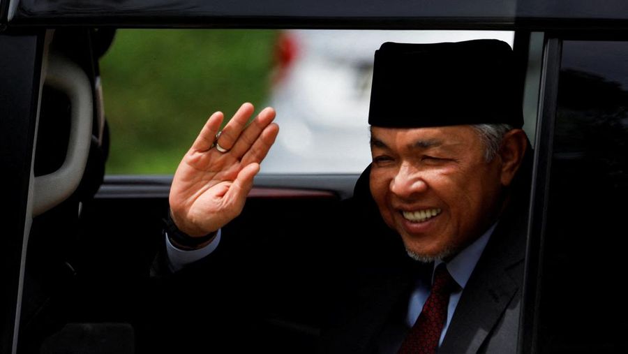Presiden Barisan Nasional Ahmad Zahid Hamidi di Istana Nasional di Kuala Lumpur, Malaysia 23 November 2022. (HH/HASNOOR HUSSAIN)