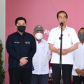 Erick Happy Jokowi Booster Kedua Pakai Vaksin Made In RI