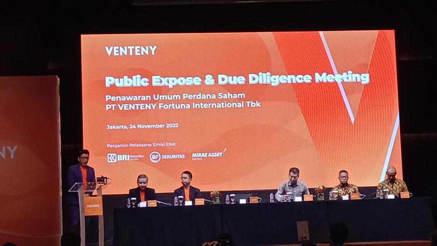 Public Expose & Due Diligence Meeting Venteny (Eqqy Syahputra)