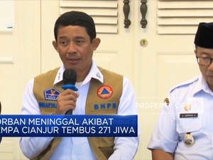 Update BNPB, Korban Meninggal Gempa Cianjur Tembus 271 Jiwa