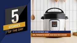 Pemerintah Bagikan Rice Cooker Hingga Ford Recall Ribuan SUV