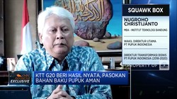 Hasil Nyata KTT G20, Pasokan Bahan Baku Pupuk RI Aman