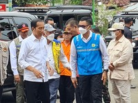 Jokowi Tinjau Posko Cianjur, PLN Pastikan Listrik Aman