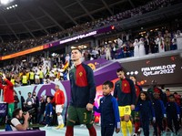 Potret Ulul Albab El Ibrahim Bocah RI yang Digandeng Ronaldo
