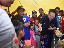 Menteri Erick Apresiasi BUMN Bantu Korban Gempa Cianjur