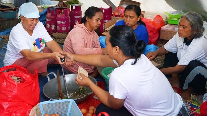 Kawal Pengungsi Cianjur, Pertamina Suplai 100 LPG Bright Gas