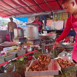 Didukung Bright Gas, Kemensos Siapkan Makanan di Cianjur