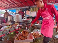 Didukung Bright Gas, Kemensos Siapkan Makanan di Cianjur