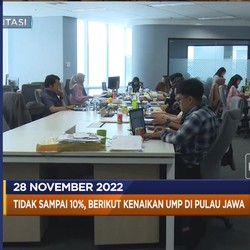 Kenaikan UMP di Pulau Jawa Hingga Gaji PNS Singapura Naik