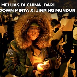 Heboh Demo Guncang China, Lockdown Minta Xi Jinping Mundur