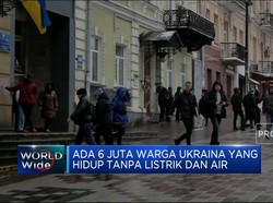 Video: Masuki Musim Dingin, Warga Ukraina Kegelapan