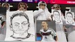 Fans Qatar Balas Protes Timnas Jerman dengan Foto Ozil