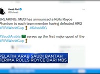 Video: Kena PHP, Timnas Arab Saudi Gagal Dapat Rolls Royce