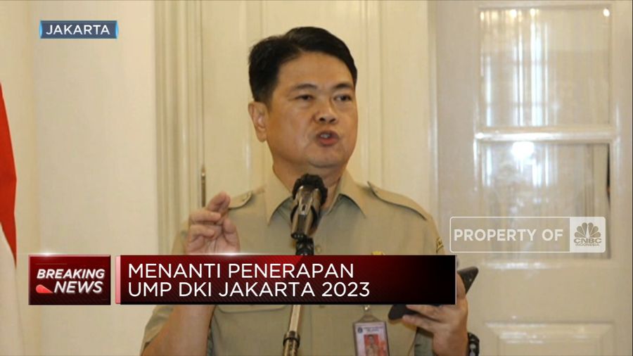 UMP DKI Jakarta 2023 Naik 5,6% (CNBC Indonesia TV)