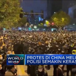 Video: Demo Tolak Lockdown di China Meluas, Polisi Kian Ganas