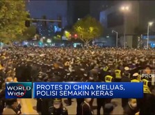 Video: Demo Tolak Lockdown di China Meluas, Polisi Kian Ganas