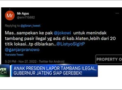 Video: Ganjar Siap Gerebek Tambang Ilegal di Jateng
