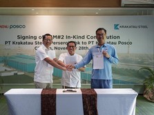 KRAS Tambah 50% Saham di Krakatau Posco