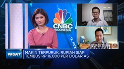 Video: Masih Terpuruk, Rupiah Bisa Tembus Rp 16.000/USD?