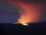 Penampakan Letusan Mauna Loa, Gunung Api Terbesar di Dunia
