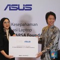 Kolaborasi CTARSA Foundation & ASUS Berupa Donasi 708 Laptop