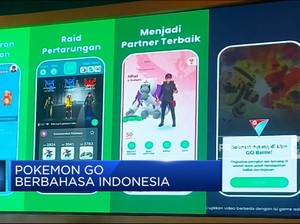 Pokemon Go Akhirnya Rilis Versi Bahasa Indonesia