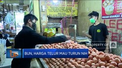 Video: Bun, Harga Telur Mau Turun Nih
