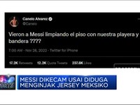Diduga Injak Jersey Lawan, Messi Dikecam Petinju Meksiko