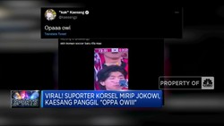 Geger Suporter Korsel Mirip Jokowi, Kaesang: 