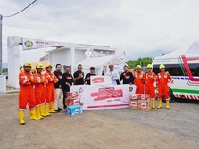 MHU-MMSGI Salurkan Bantuan ke Korban Gempa Cianjur
