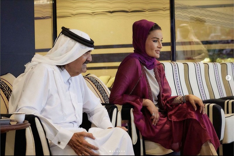 Salah satu perempuan bangsawan Qatar, Sheikha Moza bint nasser Al Missned turut menyambut FIFA World Cup 2022 (Piala Dunia 2022) yang diselenggarakan di negaranya. Salah satu perempuan bangsawan Qatar, Sheikha Moza bint nasser Al Missned turut menyambut FIFA World Cup 2022 (Piala Dunia 2022) yang diselenggarakan di negaranya. (Instagram @mozabintnasser)