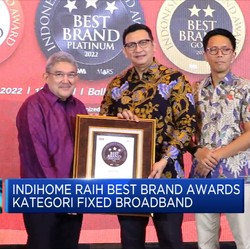 Indihome Raih Best Brand Awards Kategori Fixed Broadband