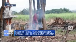 Video: Seluruh Biksu Pakai Narkoba, Kuil di Thailand Kosong