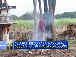 Video: Seluruh Biksu Pakai Narkoba, Kuil di Thailand Kosong