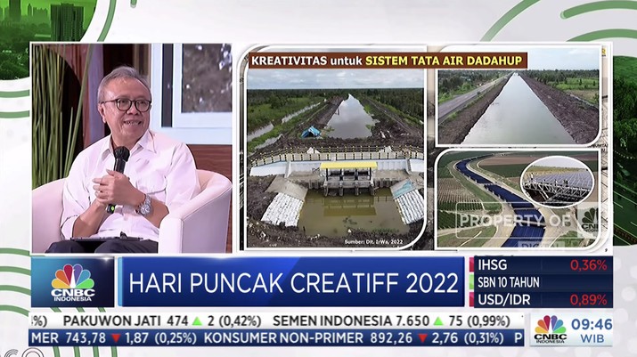 Perekayasa Utama Bitjen SDA Arie Setiadi Moerwanto dalam acara Hari Puncak CreatiFF Perekayasa Utama Bitjen SDA Arie Setiadi Moerwanto dalam acara Hari Puncak CreatiFF