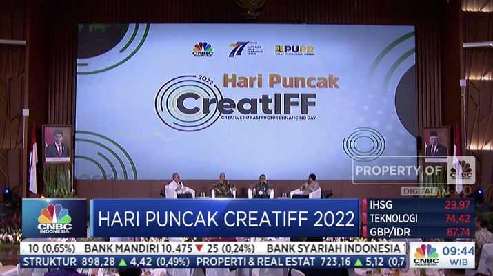 Perekayasa Utama Bitjen SDA Arie Setiadi Moerwanto dalam acara Hari Puncak CreatiFF Perekayasa Utama Bitjen SDA Arie Setiadi Moerwanto dalam acara Hari Puncak CreatiFF