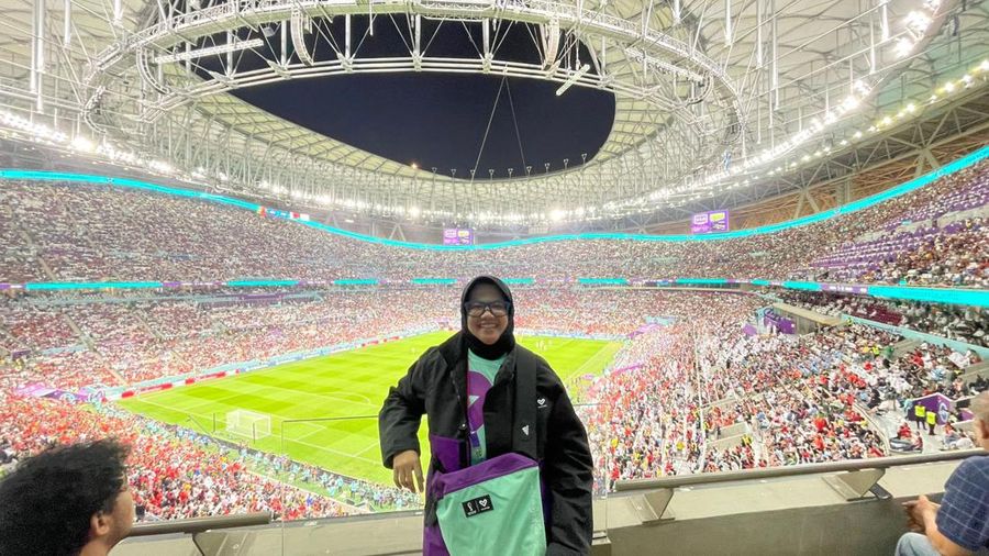 WNI di Piala Dunia Qatar. (Dok. Mita Yulian Sasmita)