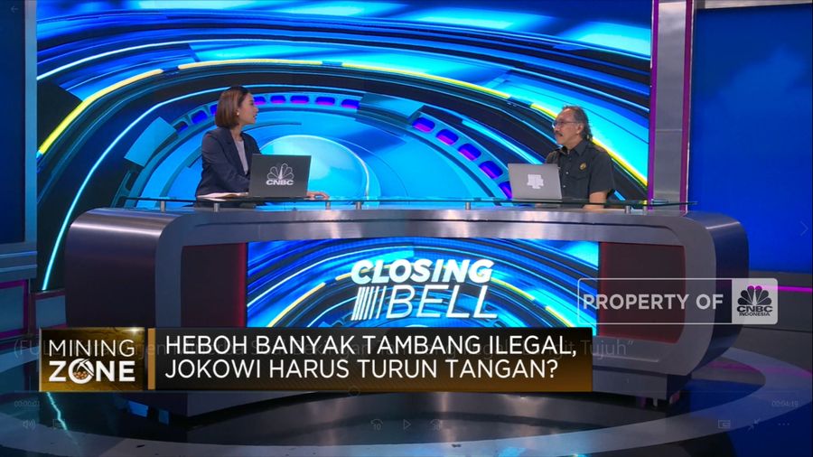 Kata Dirjen Minerba Soal Bekingan Tambang Ilegal “Langit Tujuh”  (CNBC Indonesia TV)