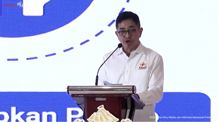 Ketua Umum Kadin Indonesia Arsjad Rasjid. Ketua Umum Kadin Indonesia Arsjad Rasjid. (Tangkapan Layar Youtube Sekretariat Presiden)