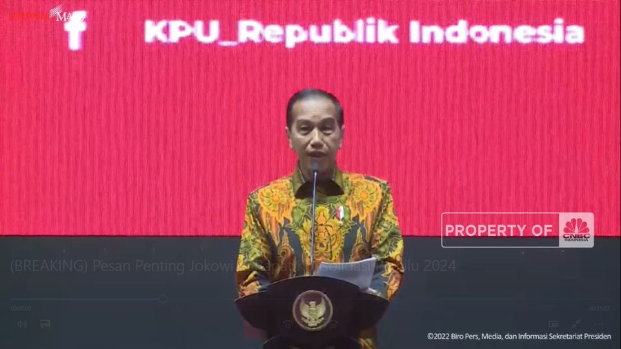Penting! Pesan Jokowi di Rapat Konsolidasi Pemilu 2024 (CNBC Indonesia TV)